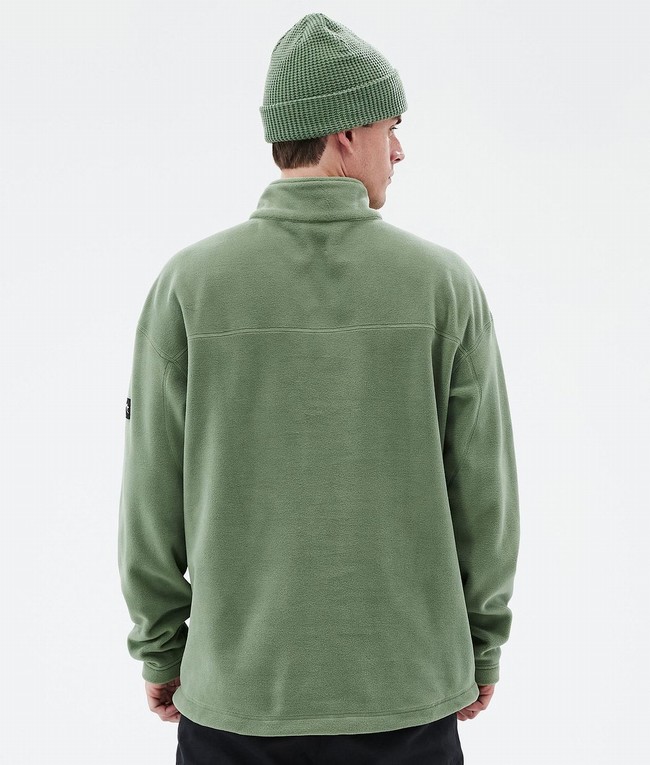 Men Dope Comfy Fleece Green | SHRJDBL-46