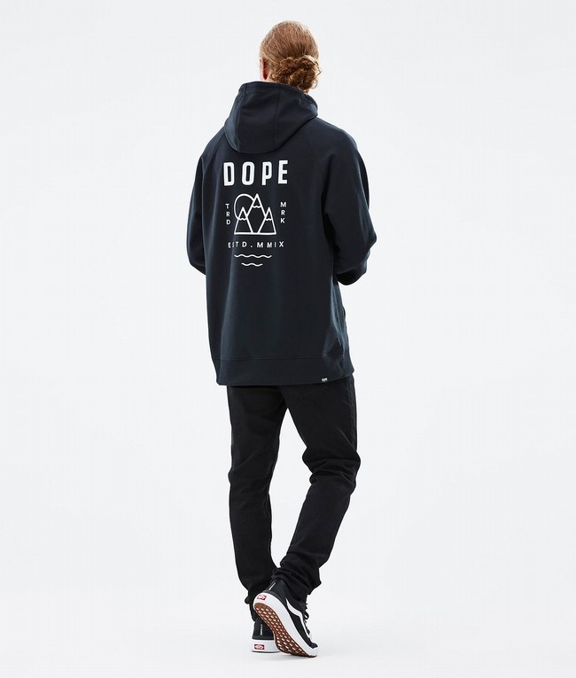 Men Dope Common 2022 Hoodie Black | HITAYLG-24