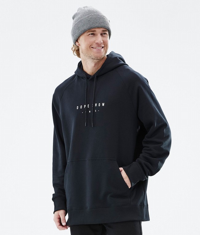 Men Dope Common 2022 Hoodie Black | RVGDXJC-96