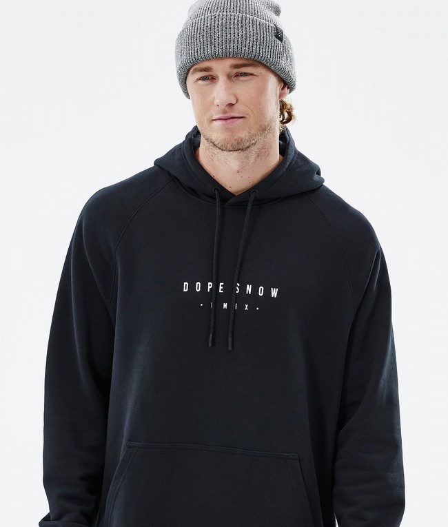 Men Dope Common 2022 Hoodie Black | RVGDXJC-96