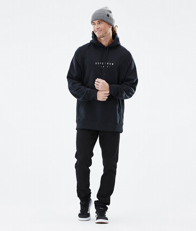 Men Dope Common 2022 Hoodie Black | RVGDXJC-96