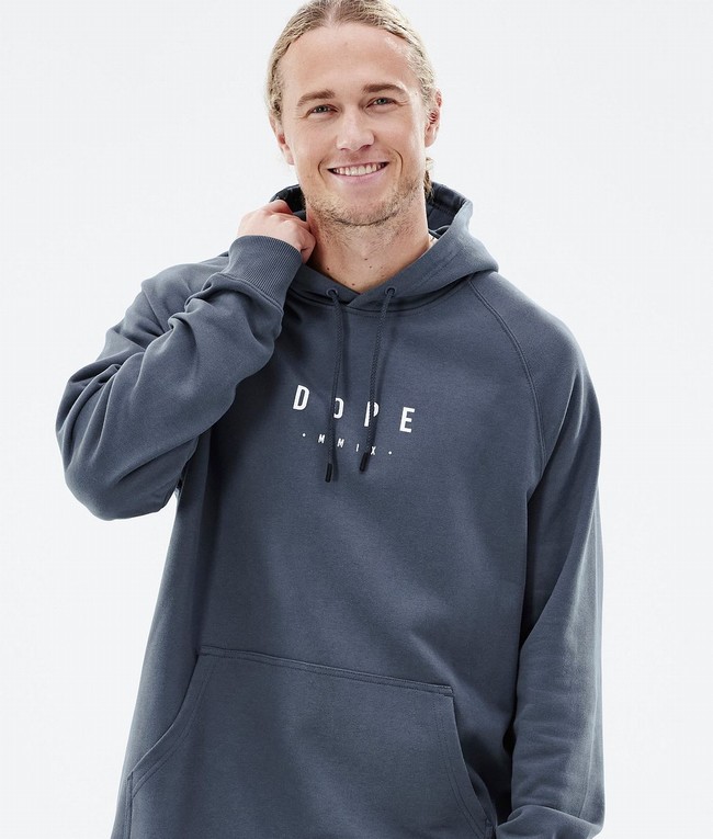 Men Dope Common 2022 Hoodie Blue | WXHTAVL-24