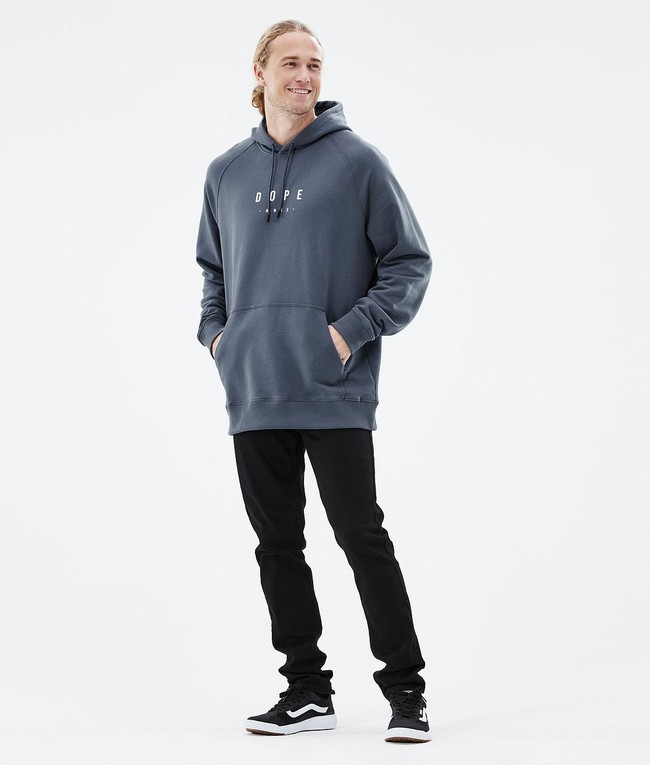 Men Dope Common 2022 Hoodie Blue | WXHTAVL-24