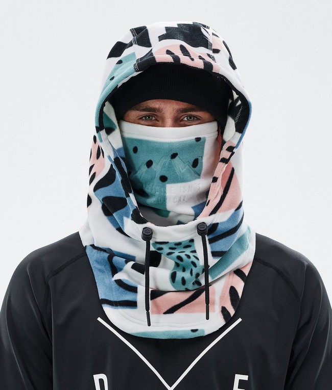 Men Dope Cozy Hood II Ski Masks Multicolor | DYESOCN-80