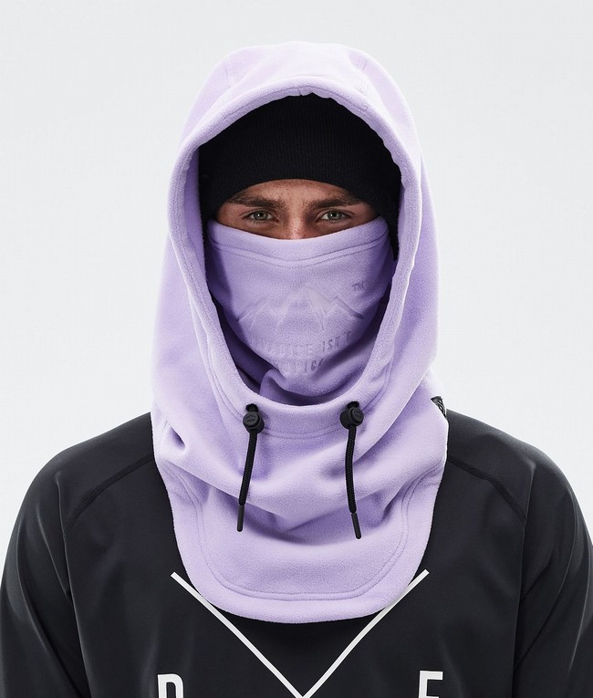 Men Dope Cozy Hood II Ski Masks Purple | YKATSZG-54