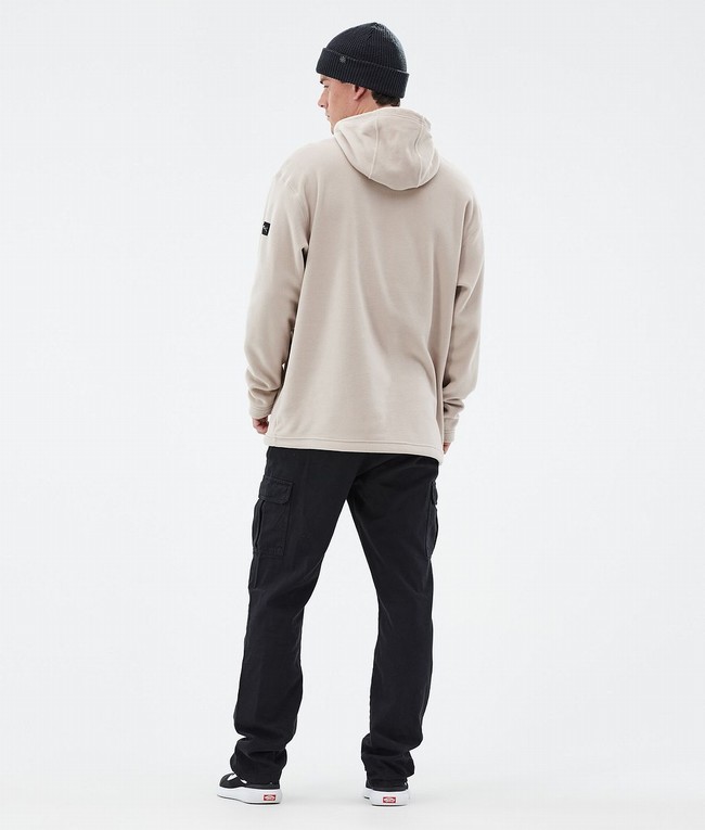 Men Dope Cozy II Fleece Beige | WAVYLJR-84