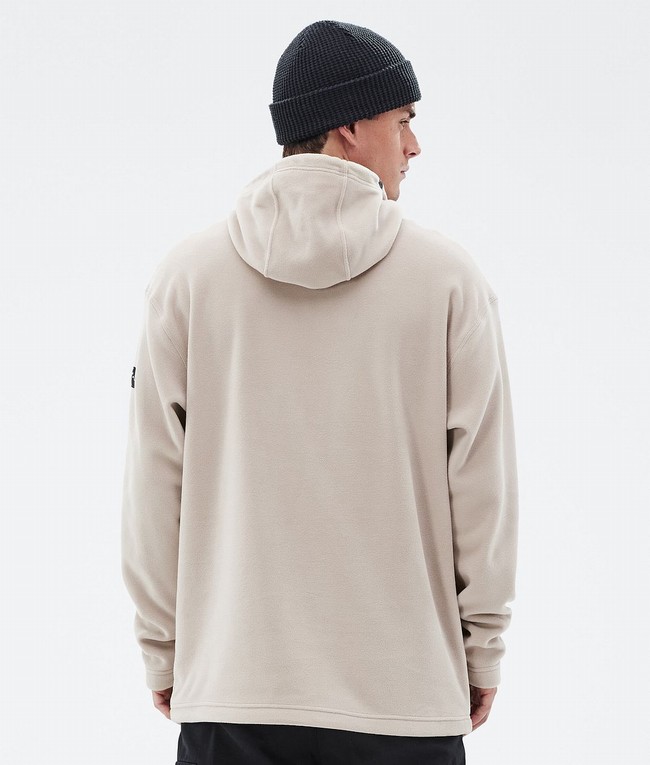 Men Dope Cozy II Fleece Beige | WAVYLJR-84