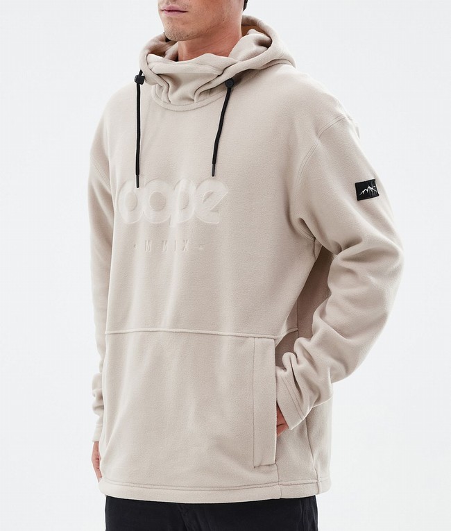 Men Dope Cozy II Fleece Beige | WAVYLJR-84