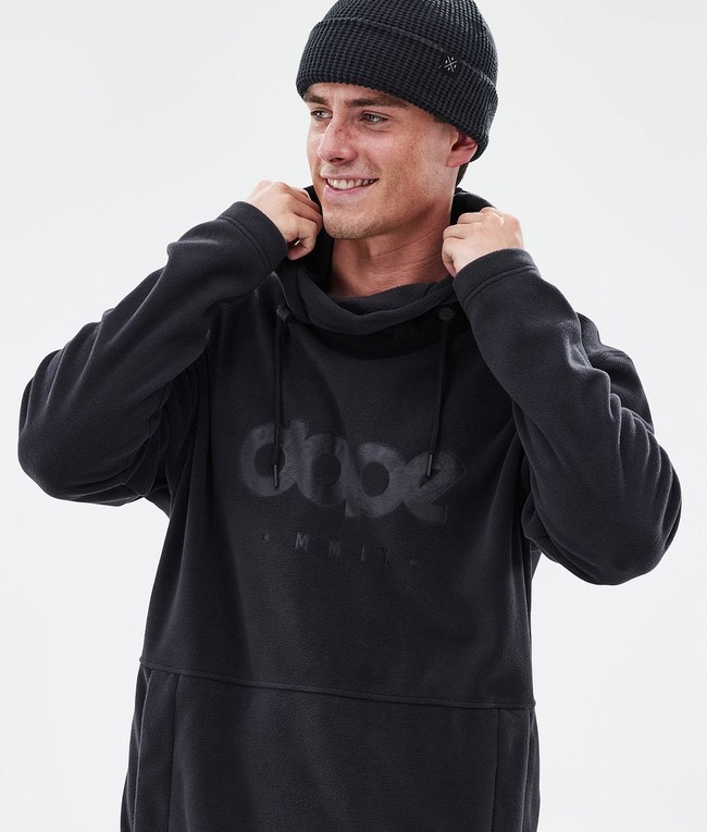 Men Dope Cozy II Fleece Black | DEPWONQ-57