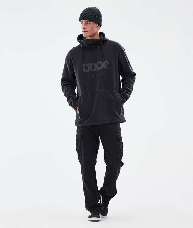 Men Dope Cozy II Fleece Black | DEPWONQ-57