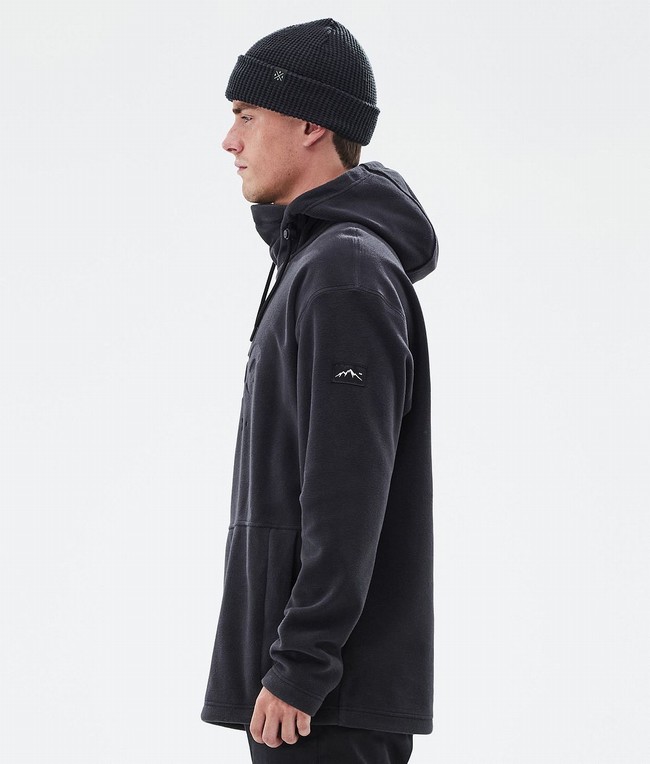 Men Dope Cozy II Fleece Black | DEPWONQ-57