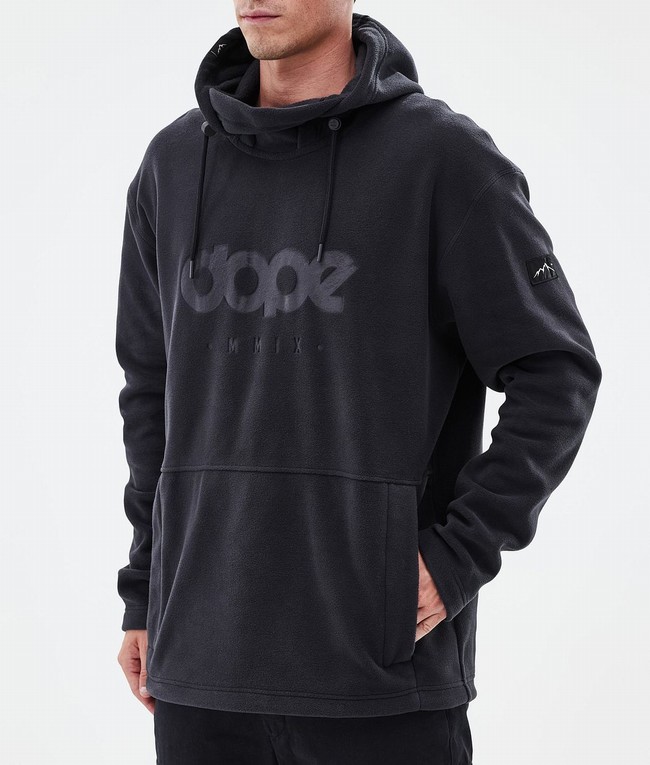 Men Dope Cozy II Fleece Black | DEPWONQ-57