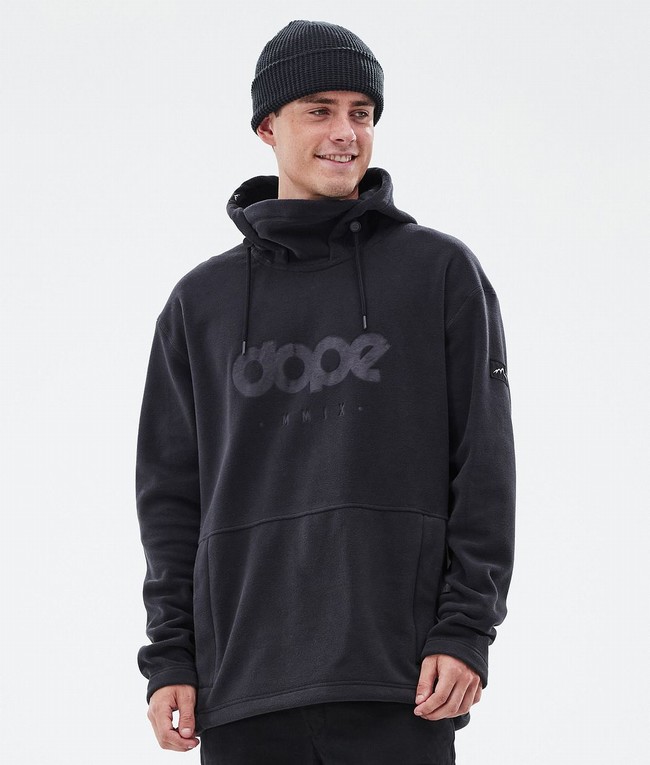 Men Dope Cozy II Fleece Black | DEPWONQ-57