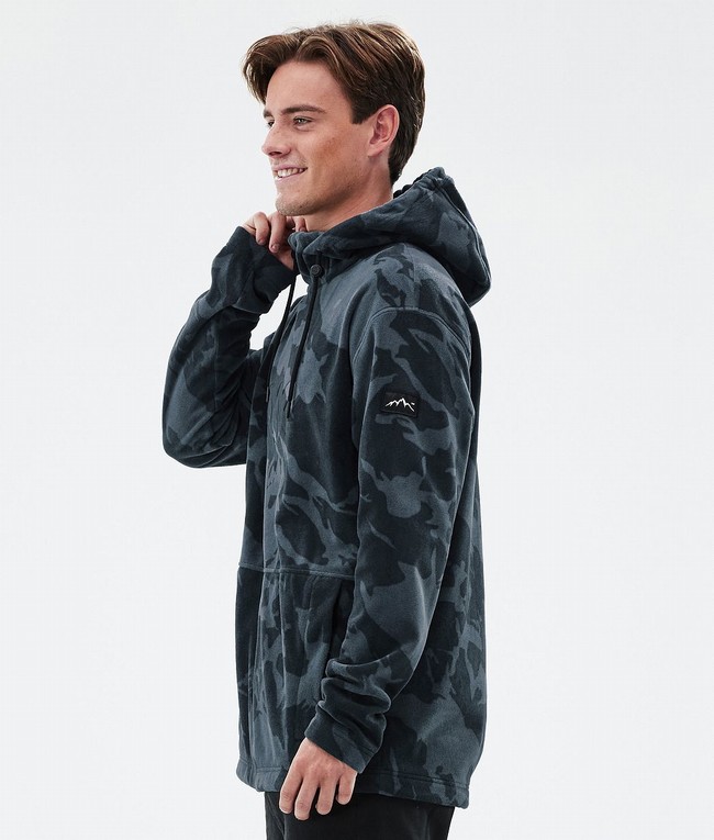 Men Dope Cozy II Fleece Blue / Camo | ROJKXWV-78