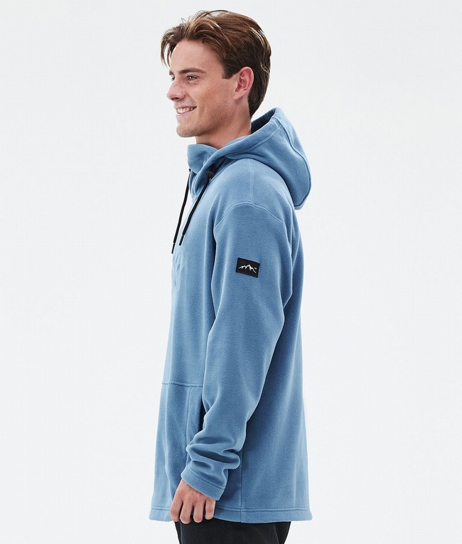 Men Dope Cozy II Fleece Blue / Grey | EJCIGSX-04