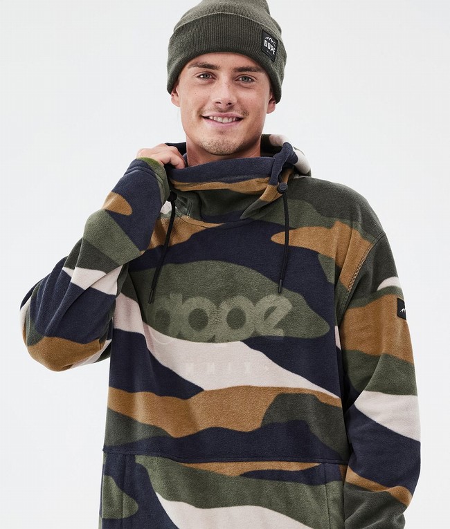 Men Dope Cozy II Fleece Gold / Green | APLOKDR-98