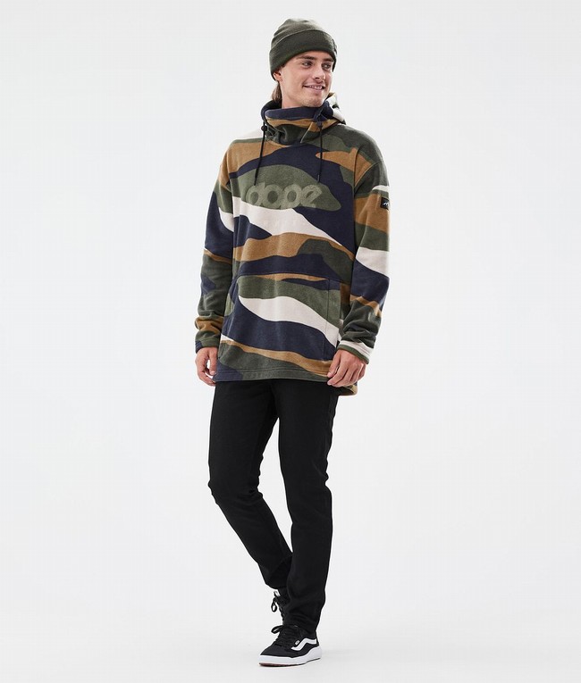 Men Dope Cozy II Fleece Gold / Green | APLOKDR-98