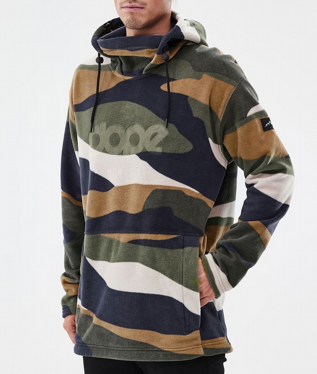 Men Dope Cozy II Fleece Gold / Green | APLOKDR-98