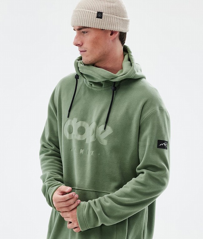 Men Dope Cozy II Fleece Green | NZHGYWK-24