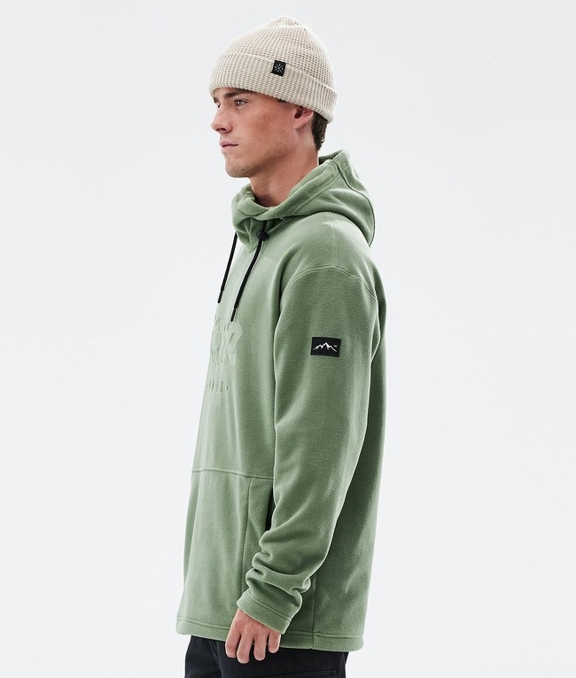 Men Dope Cozy II Fleece Green | NZHGYWK-24