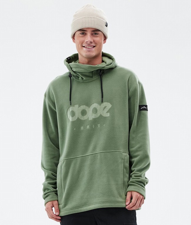 Men Dope Cozy II Fleece Green | NZHGYWK-24