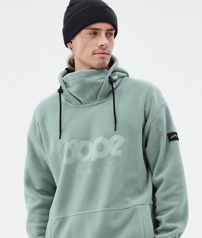 Men Dope Cozy II Fleece Green | ZKPVDJC-36