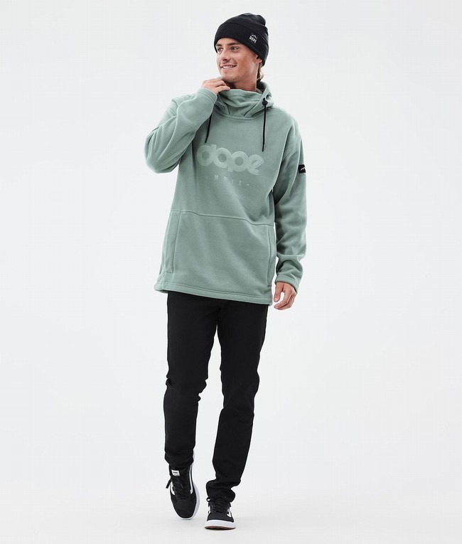 Men Dope Cozy II Fleece Green | ZKPVDJC-36