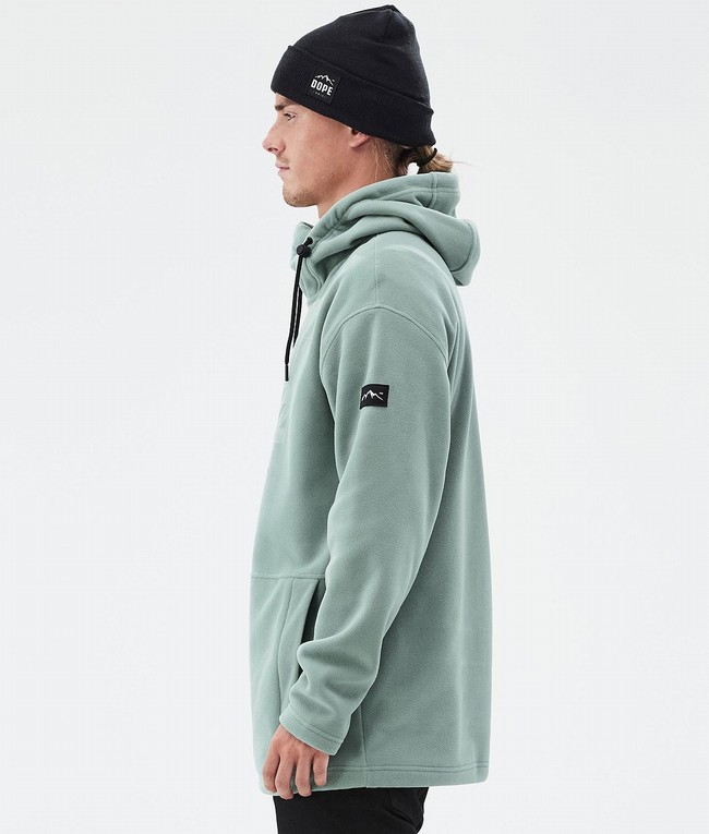 Men Dope Cozy II Fleece Green | ZKPVDJC-36