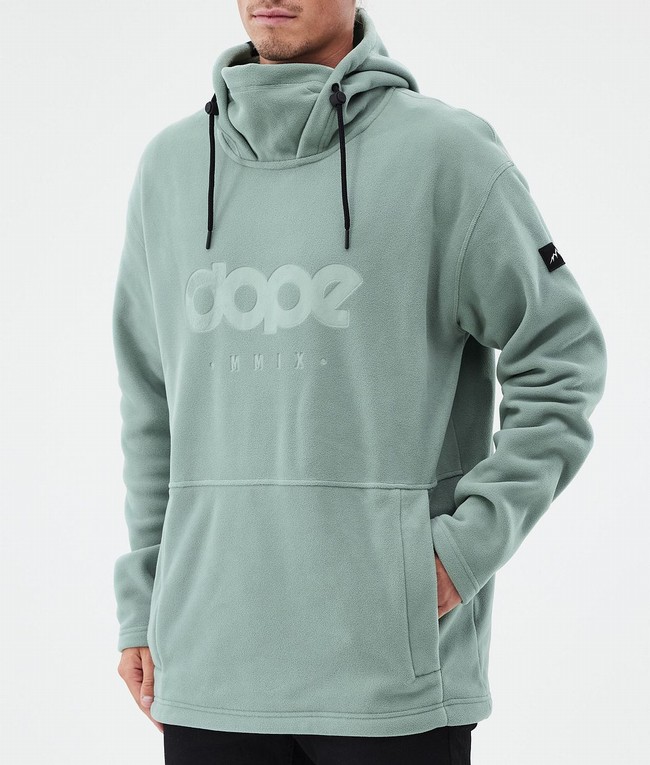 Men Dope Cozy II Fleece Green | ZKPVDJC-36