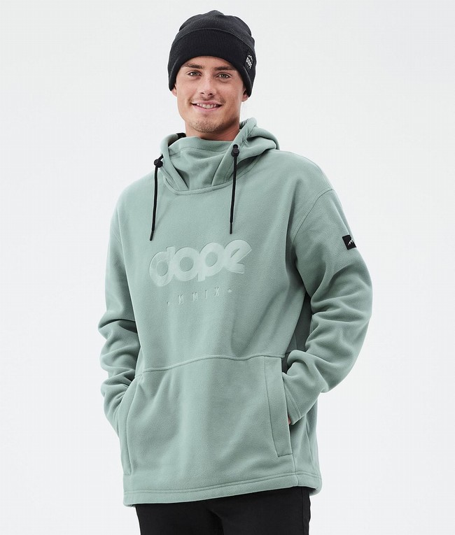 Men Dope Cozy II Fleece Green | ZKPVDJC-36