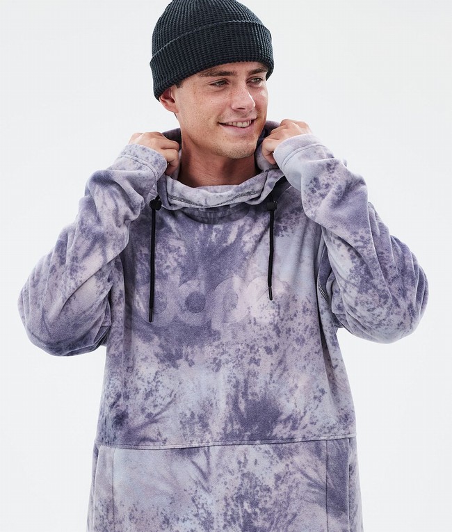 Men Dope Cozy II Fleece Purple | YGDOKTI-15