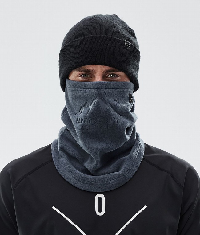 Men Dope Cozy Tube Ski Masks Blue | UJIGTNC-67