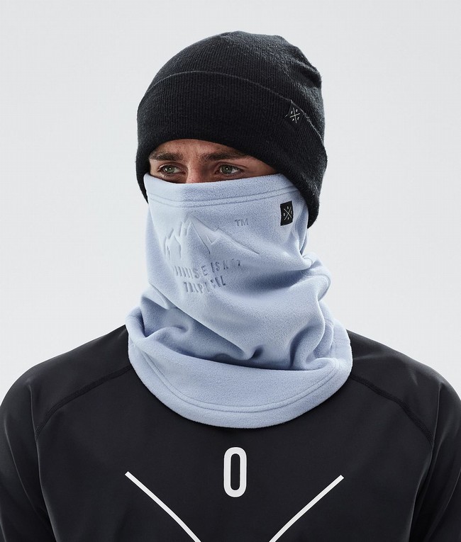 Men Dope Cozy Tube Ski Masks Light Blue | MFEYZJR-42