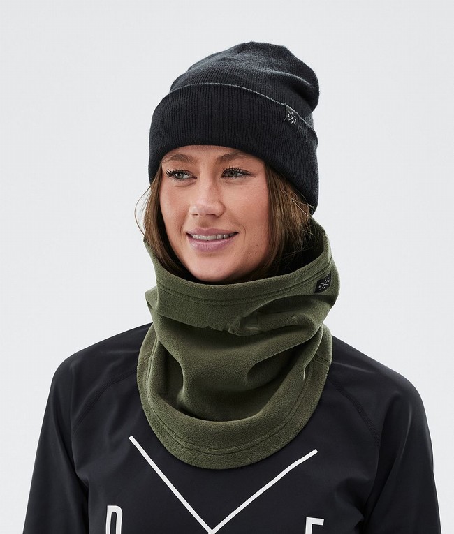 Men Dope Cozy Tube Ski Masks Olive / Green | EPBWZUD-73