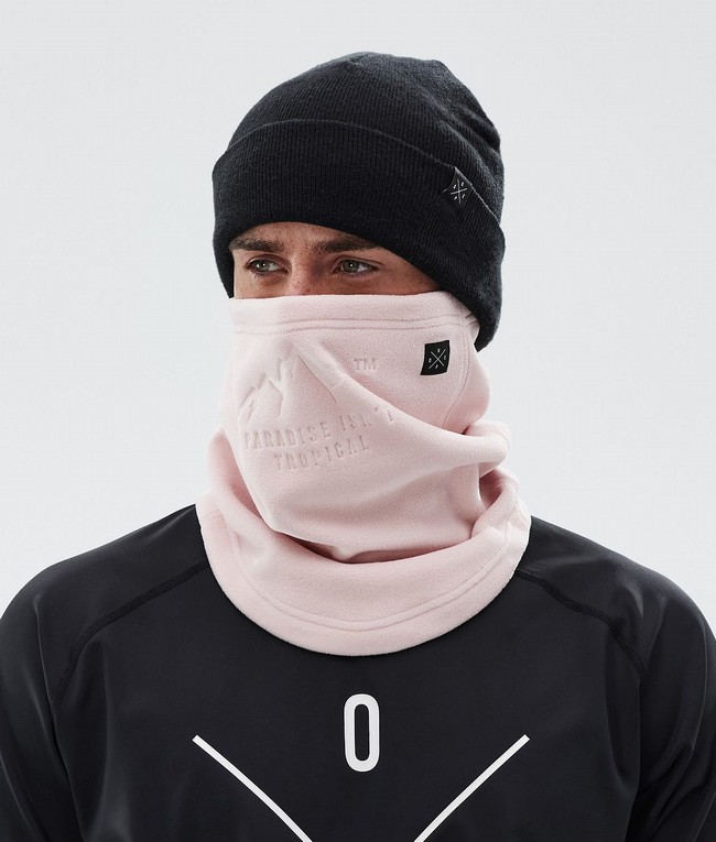 Men Dope Cozy Tube Ski Masks Pink | JRYUAQN-47