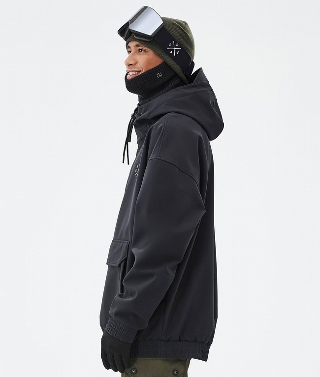 Men Dope Cyclone Ski Jackets Black | VRUTQWP-12