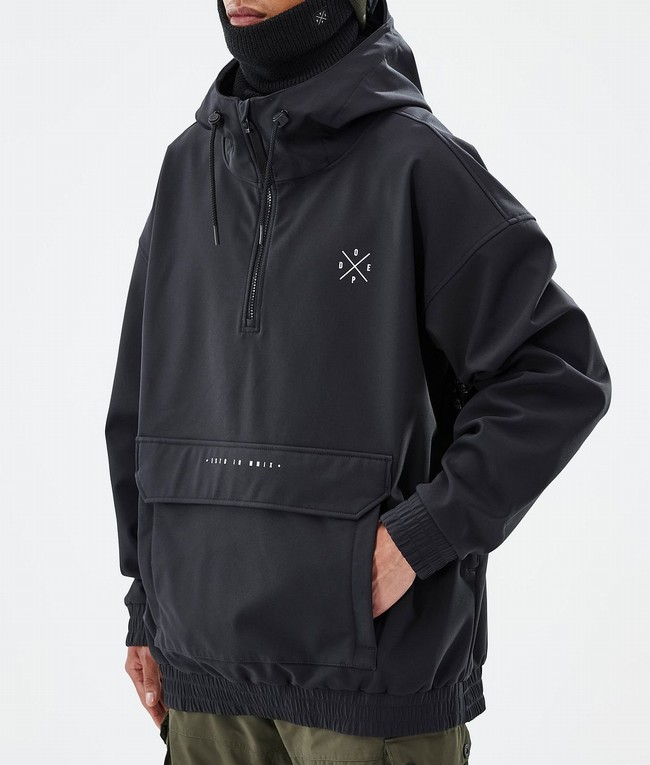 Men Dope Cyclone Ski Jackets Black | VRUTQWP-12