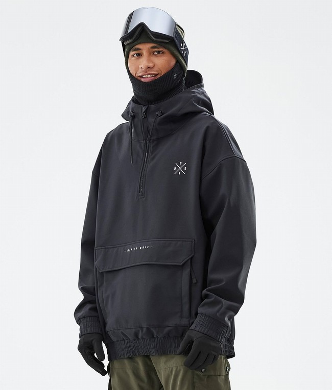 Men Dope Cyclone Ski Jackets Black | VRUTQWP-12