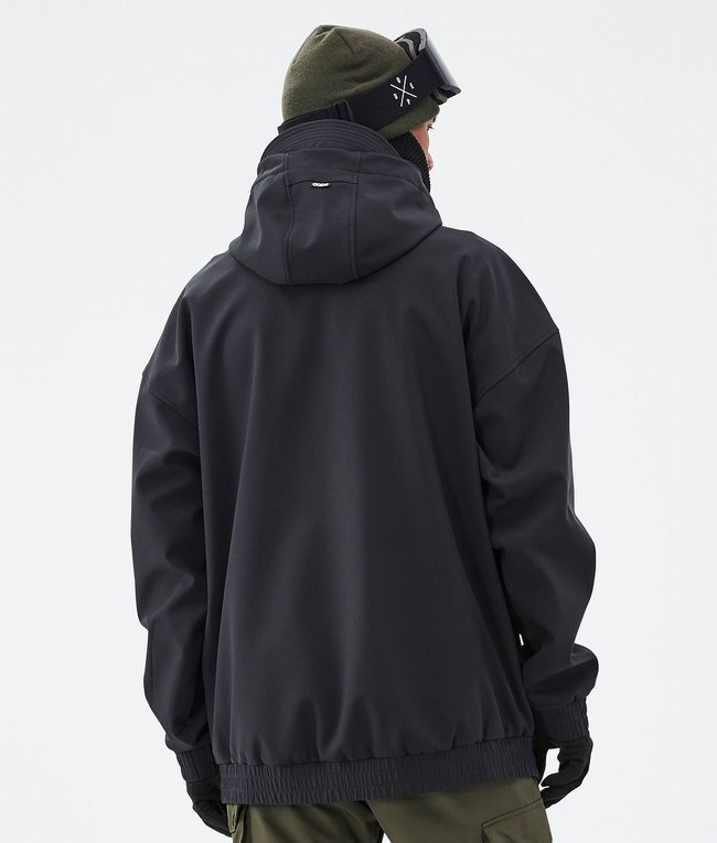 Men Dope Cyclone Snowboard Jackets Black | DTVESLW-60