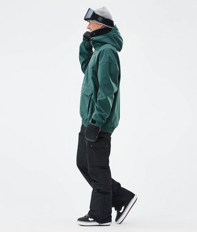 Men Dope Cyclone Snowboard Jackets Green | YNMIBZO-45