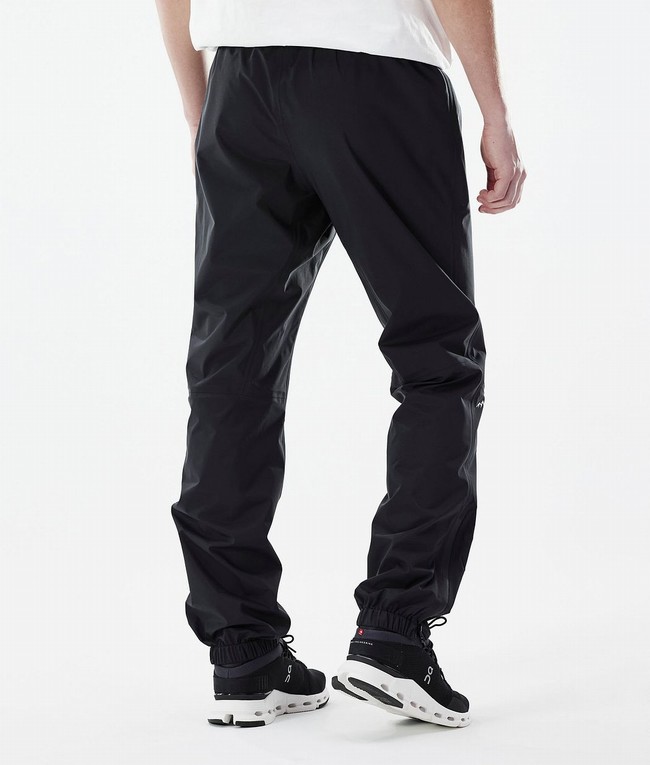 Men Dope Downpour Outdoor Pants Black | DVWCUOH-87