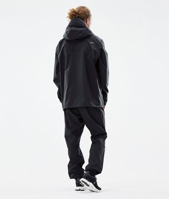 Men Dope Downpour Outdoor Pants Black | DVWCUOH-87