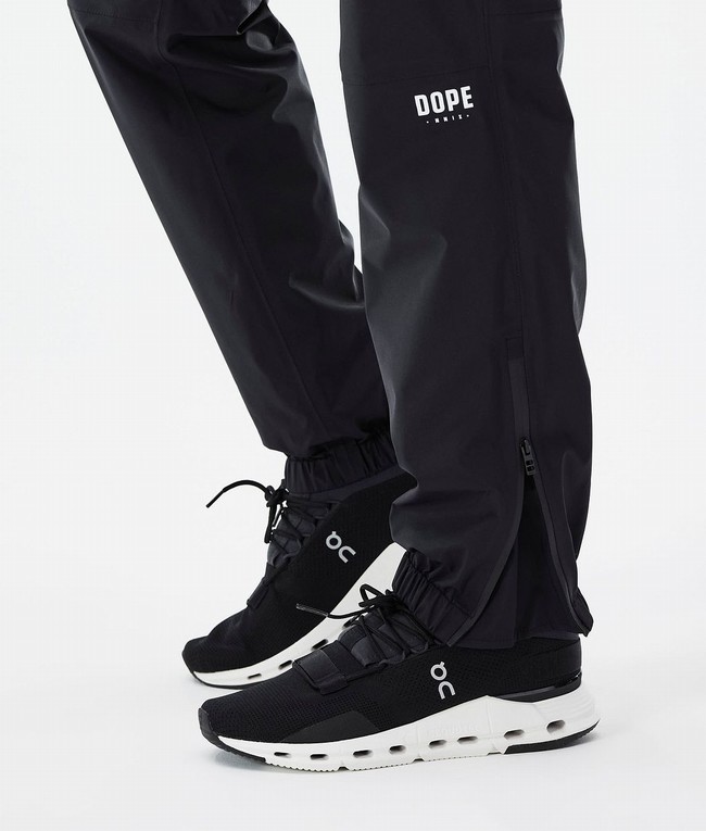 Men Dope Downpour Outdoor Pants Black | DVWCUOH-87