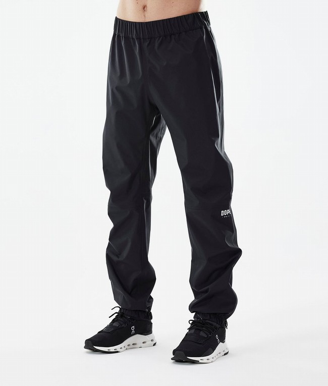 Men Dope Downpour Outdoor Pants Black | DVWCUOH-87