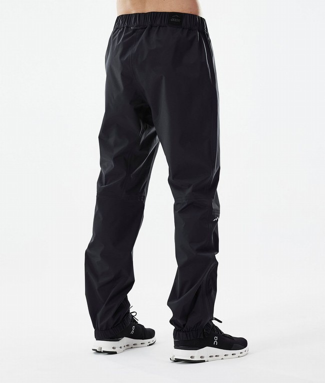 Men Dope Downpour Outdoor Pants Black | DVWCUOH-87