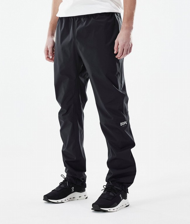 Men Dope Downpour Outdoor Pants Black | DVWCUOH-87