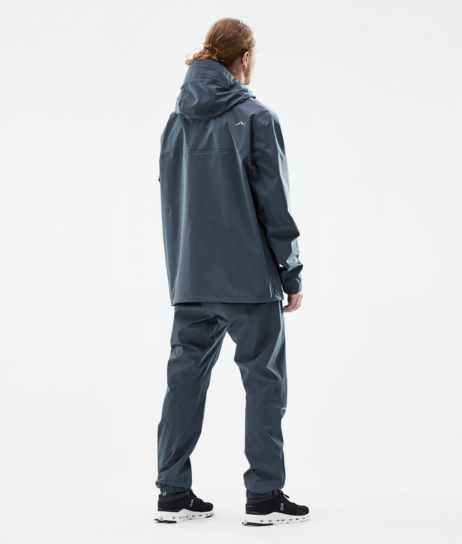 Men Dope Downpour Outdoor Pants Blue | JDVMZAU-86