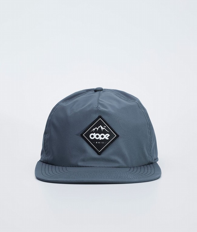 Men Dope Drain Caps Blue | DOPEILC-62