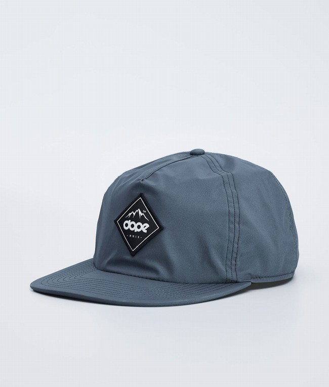 Men Dope Drain Caps Blue | DOPEILC-62