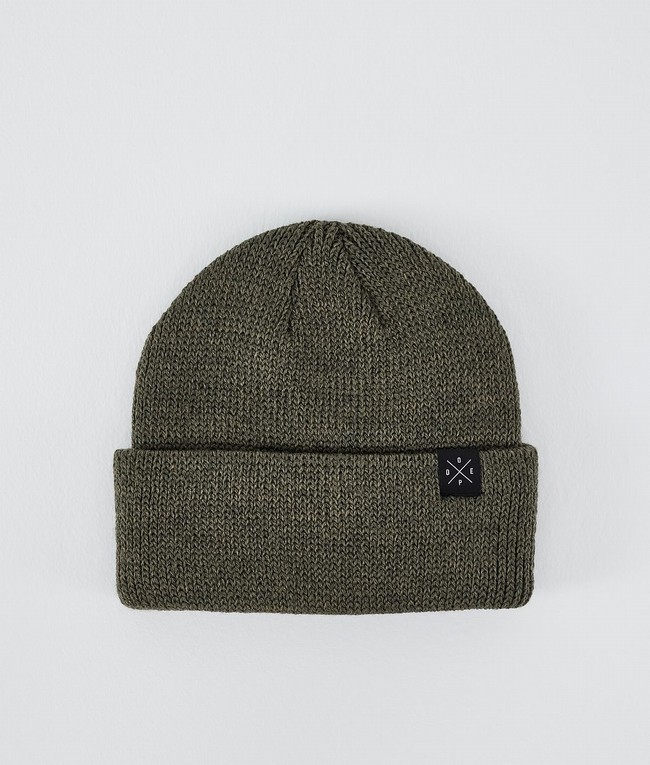 Men Dope Drifter II Beanie Olive / Green | HDKMSOL-17